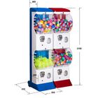 1-6 Coins Tomy Gacha Vending Machine 9 Colors Selection For Kids Environment