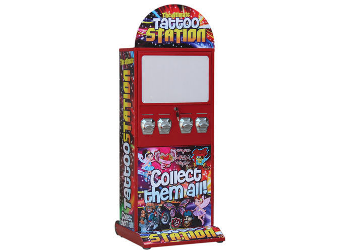 1~6 Coins - Mech Tomy Gacha Vending Machine Equipped With Stand / Wheels