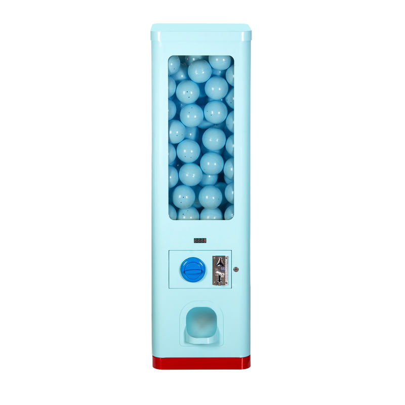 Spiral Gashapon Small Business Ideas Vending Capsule Tennis Ball Machine