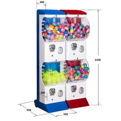 2" 3" PMMA Globe Tomy Gacha Vending Machine