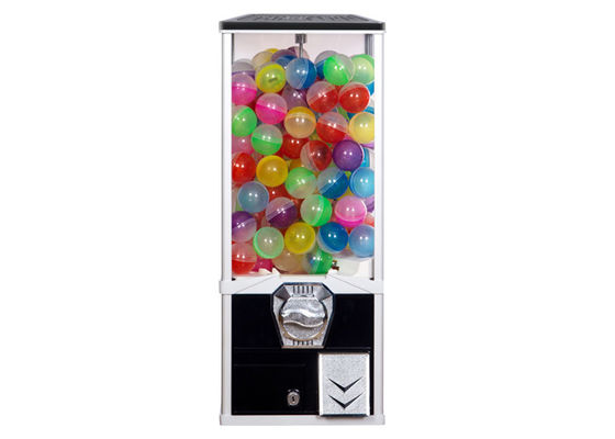 دستگاه فروشندگان کپسول gumball تجهیزات 10.5 کیلوگرمی 67 سانتی متری کامپیوتر فلزی سیاه را تأمین می کند